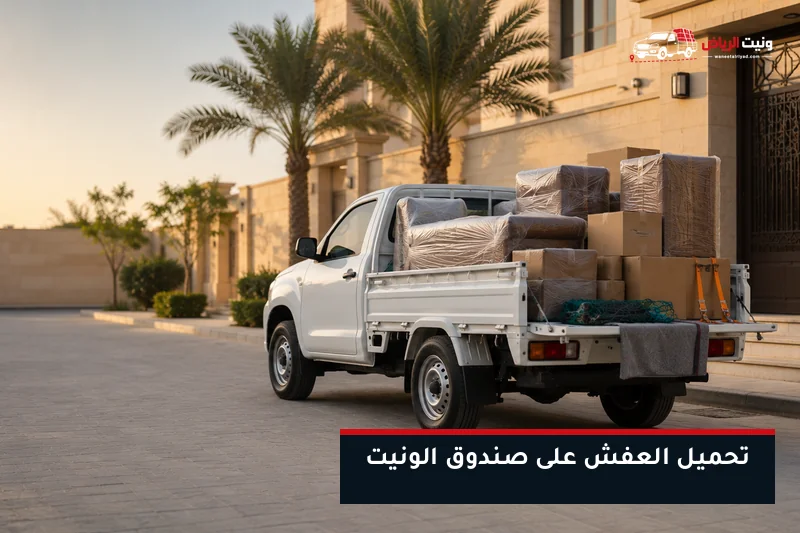 تحميل العفش على صندوق الونيت في الرياض